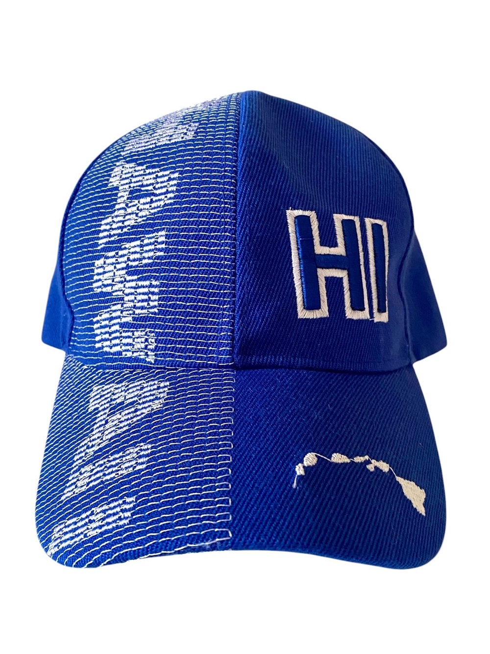 Island Crew Hawaii Baseball Hat Trucker Hat Cobalt Royal Blue